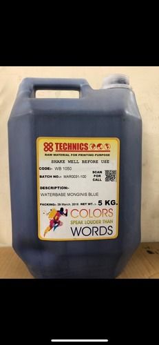 Yellow Wasterbase Flexo Label Ink