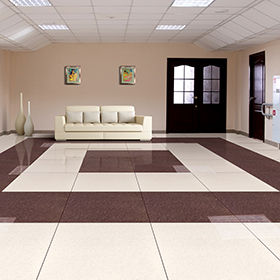 Non-Slip 600X600 Double Charge Vitrified Tiles For Floors