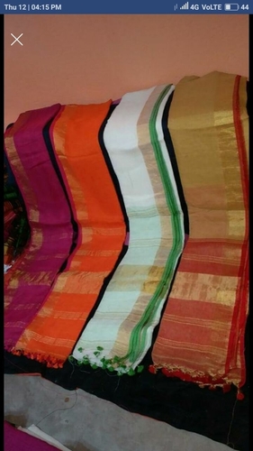 Designer Indian Linen Sarees