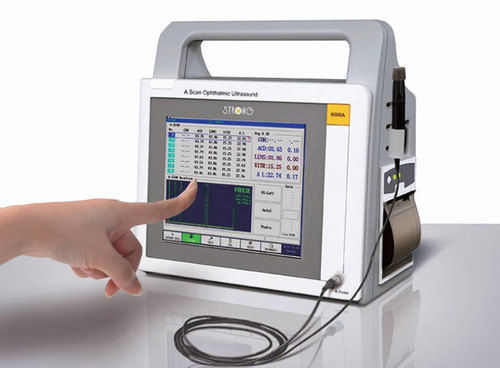 Ophthalmic Ultrasound Scanner With Usb And Mouse Dimension(L*W*H): 240(W)A A A A  130(D)A A A A  205(H)Mm Millimeter (Mm)