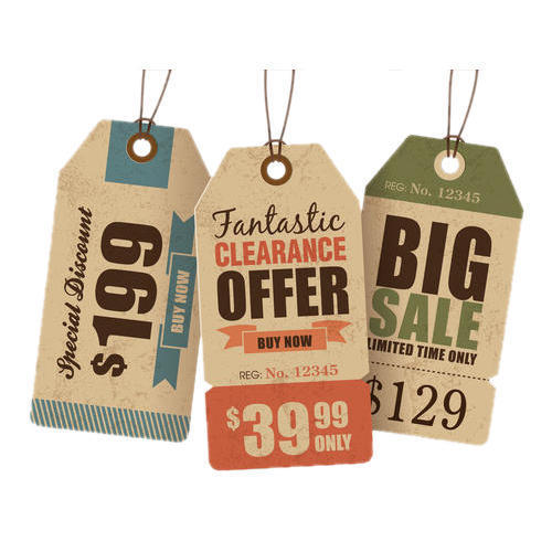 Printed Prices Hang Tag Service