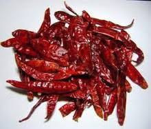 Dried Wrinkle Red Chilli