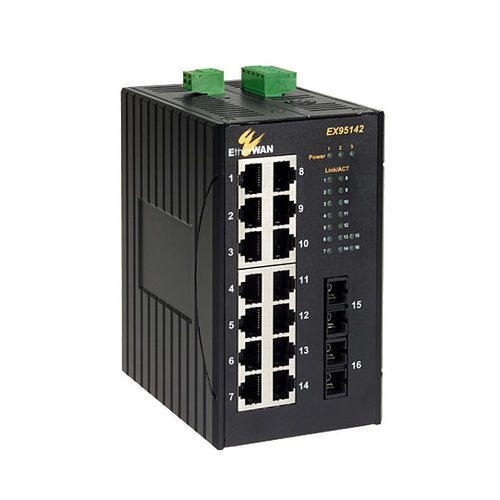 14 Port Hardened Unmanaged Ethernet Switch