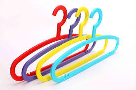 Garment Colorful Plastic Cothes Hanger