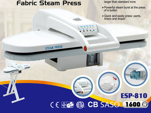 Esp-810 Fabric Steam Press Capacity: 1000 Milliliter (Ml)