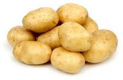 Fresh Cleaned Fresh Potato