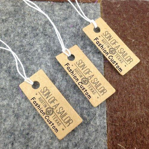 Fancy Rectangular Jewellery Label