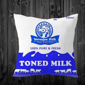 Organic Fresh Toned Milk 