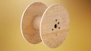 Pine Wood Cable Drum