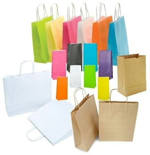 Plain And Printed Paper Carry Bags