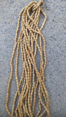 Brown Kaim Oval Beads Mala