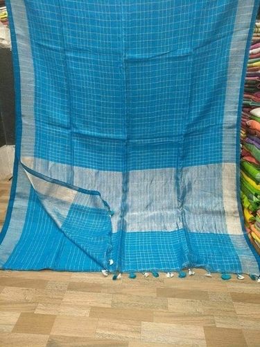 Indian Handloom Linen Saree