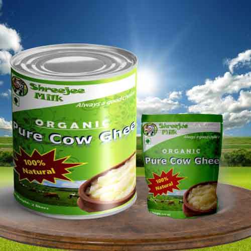 Pure Cow Ghee - 100% Natural, Creamy Texture, Rich Nutritional Benefits