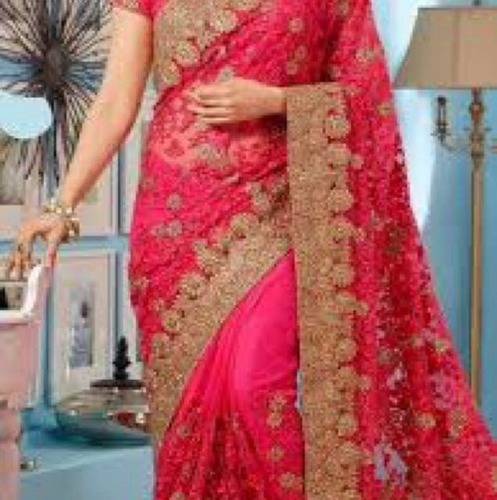 Custom Fancy Saree For Ladies