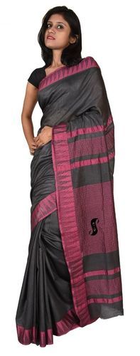 Grey Color Kota Viscose Saree