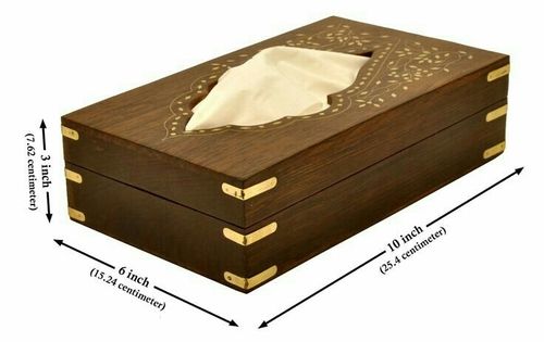 प्रीमियम लकड़ी का टिश्यू बॉक्स