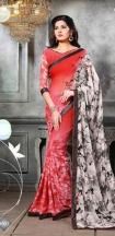 Printed Georgette Saree