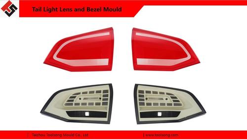टेल लाइट लेंस मोल्ड और बेज़ल मोल्ड कैविटी: 2Lh+2Rh