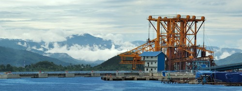 Quayside Mobile Container Crane/ship Loader/unloader