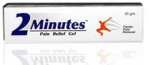 2 Minutes Pain Relief Gel