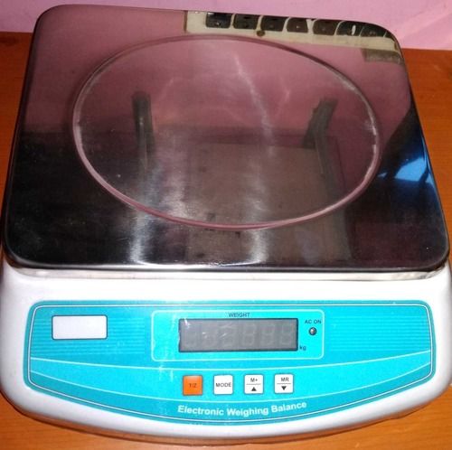 Glass Coated Weighing Machine Cutting