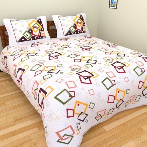 Single White Bed Sheet