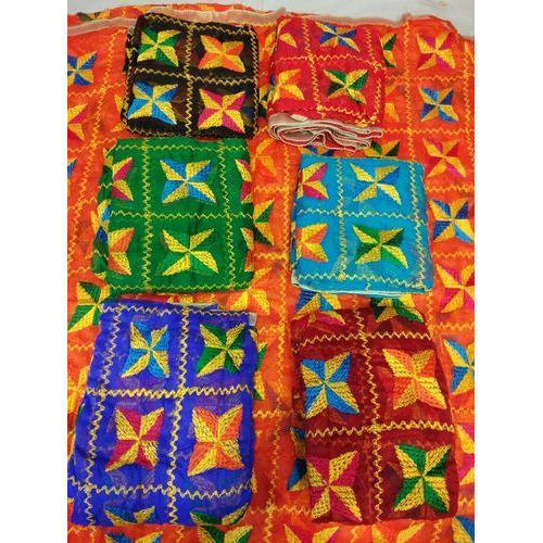 Multicolor Designer Cotton Dupatta