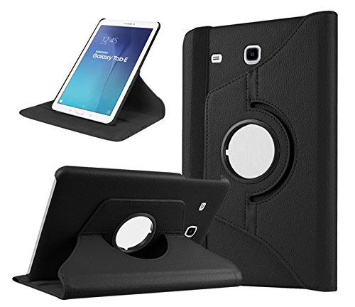 Tab E 9.6 inch SM - T560, T561,T565, T567V Tablet 360 Degree Rotating Cover Case [Samsung Galaxy]