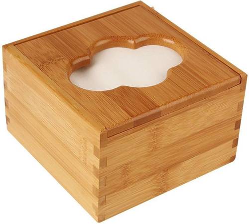 Wood Woodino Yellowish Simple Napkin Holder