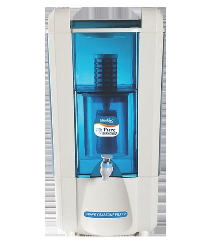 Domestic RO Water Purifier - Wall Mounted, Plastic Material, 8-20 Liters Storage Capacity, Solenoid Valve, Removes Impurities Efficiently