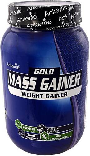 ANKERITE Gold Mass Gainer Weight Gainer - 2 Kg