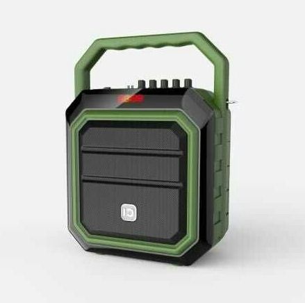 Portable Bluetooth Karaoke Speaker Cabinet Material: Abs