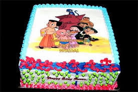 Pure Chhota Bheem Cake