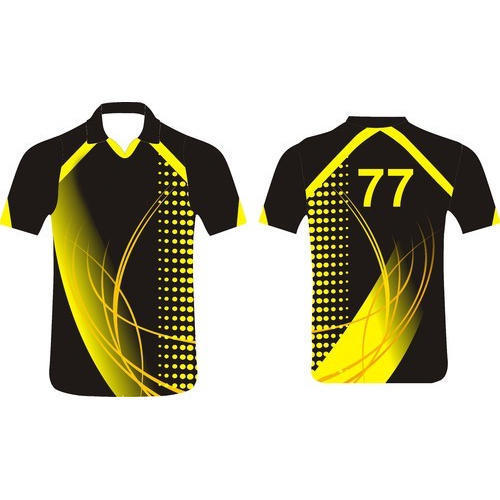 Half Sleeve Sports Jersey Age Group: Adults