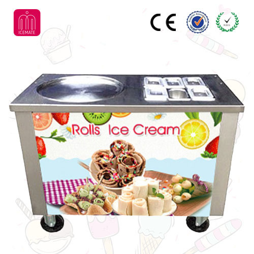 Ice cream discount roll making machine