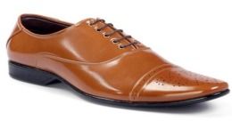 Summer Bxxy'S Tan British Semi Brogue Shoes