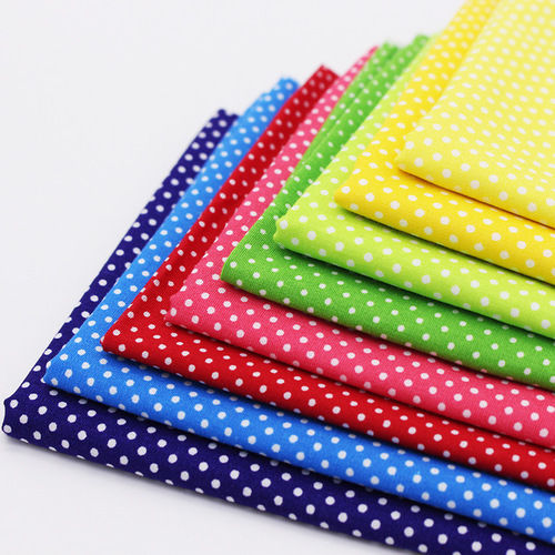 Any Dotted Pattern Pure Cotton Fabric