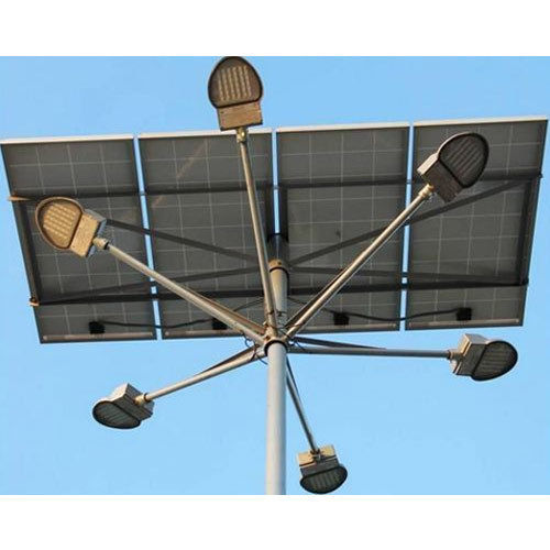 LED Solar High Mast Light with Li-Ion Battery