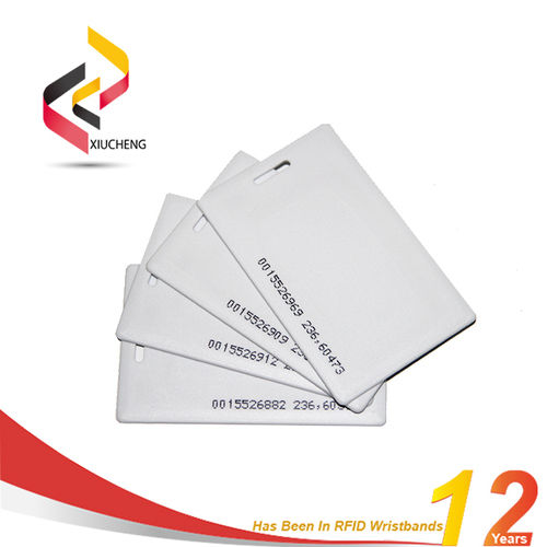 Round Corner Plastic RFID Smart Hotel Key Card