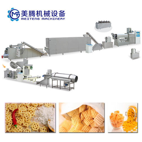 White 2D/3D Snacks Extruder Machine/Production Line