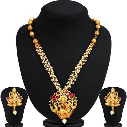 Blossomy Gold Plated Necklace Set For Women - Ne-ma-5