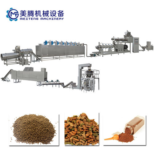 Dry Dog/Cat/Fish Animal Food Making Machine Capacity: 100-1000Kg/H Kilogram(Kg)