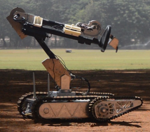 Varaha UGV Material Handling Arm Robot