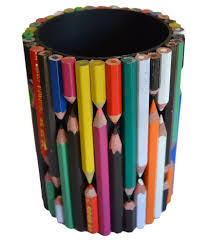 Round Shape Pencil Handcrafted Pen Stands