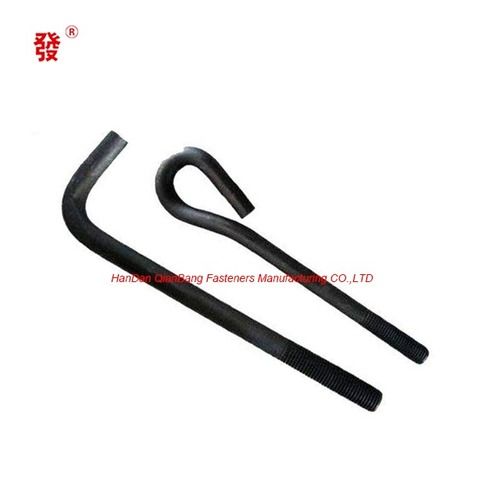 L-Shaped Foundation Galvanized Embedded Anchor Bolts Grade: 4.8