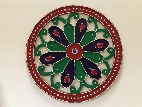 Mdf Multicolor Rangoli Design