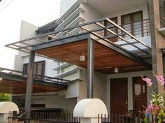 Steel Canopy Fabrication Services By Annu Interior Developer