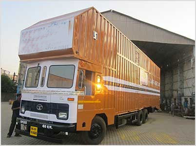 20, 22, 24,32 Feet Close Body Containerized Trucks and Tempo Cargo Service By Green Logistics