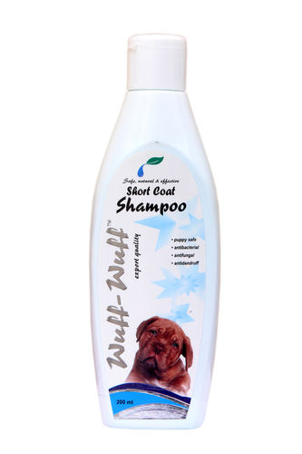 Wuff-Wuff Short Coat Shampoo for Pets or Dogs 200 ml