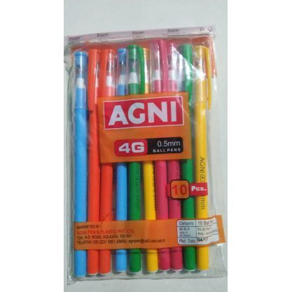 Agni 4g 0.5mm Ball Pens